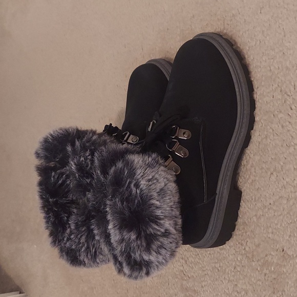 Jessica Carlyle Julio Faux Fur Boots - Picture 1 of 5